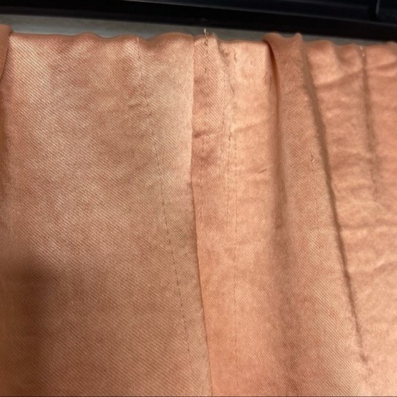 CodeXMode Satin Ruffle Asymmetrical Midi Skirt - Picture 7 of 8